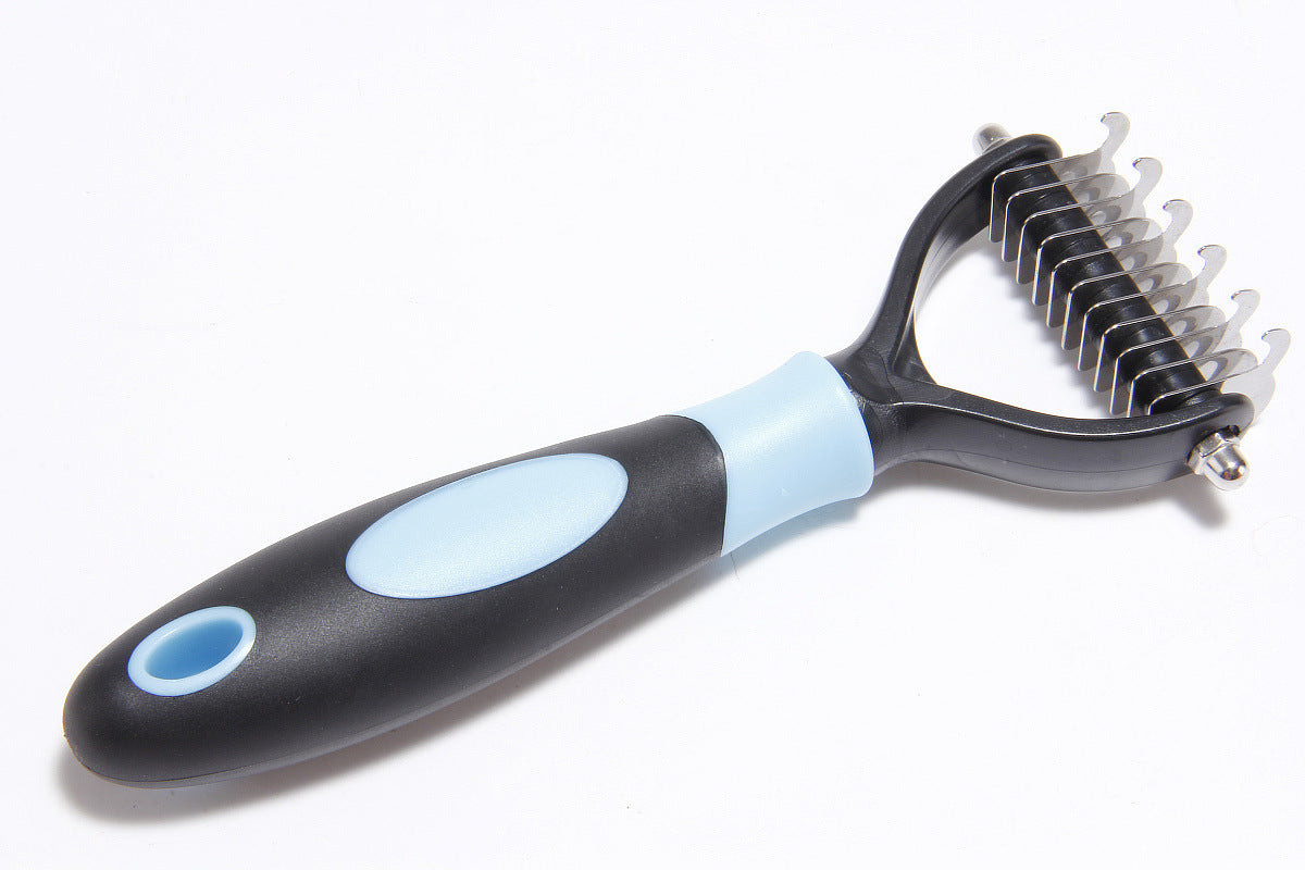 Pet Dematting Comb for Simple, Knot-Free Grooming