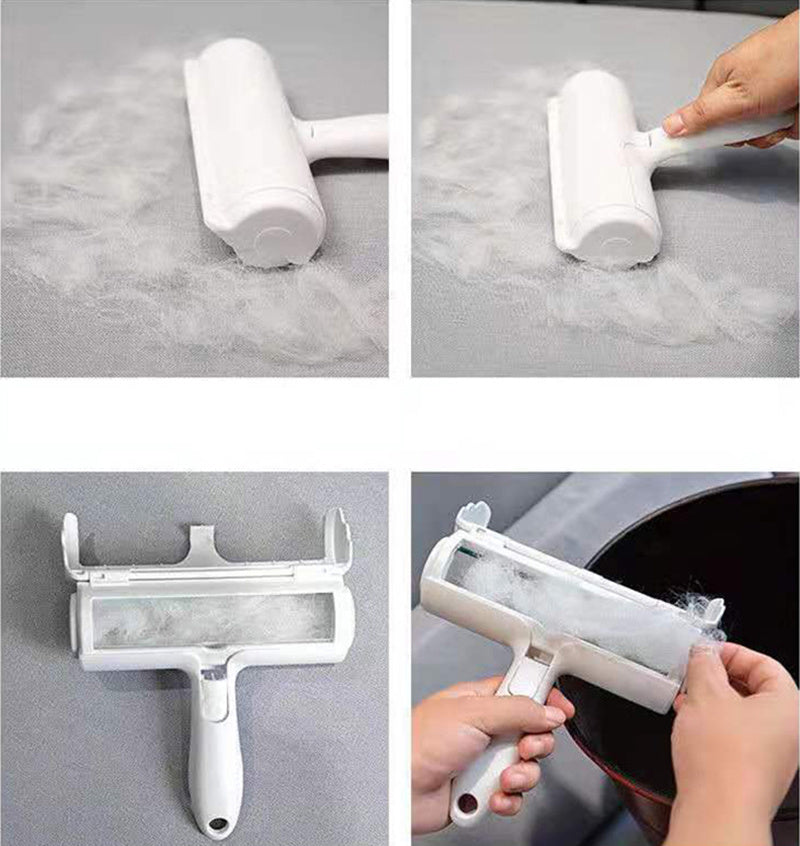 Quick Clean Pet Hair Lint Roller: Perfect for Clothes & Furniture