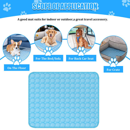 Pet Cooling Mat – Dog & Cat Summer Bed Blanket