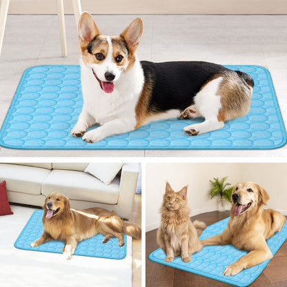 Pet Cooling Mat – Dog & Cat Summer Bed Blanket